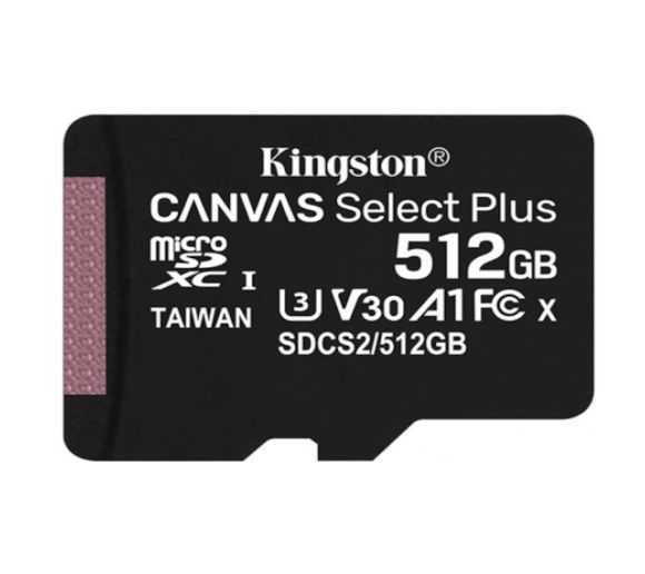 Kingston - Memorije kartice KINGSTON SDCS2/512GB/microSD/512GB/100MB/s-85MB/s+adapter_0